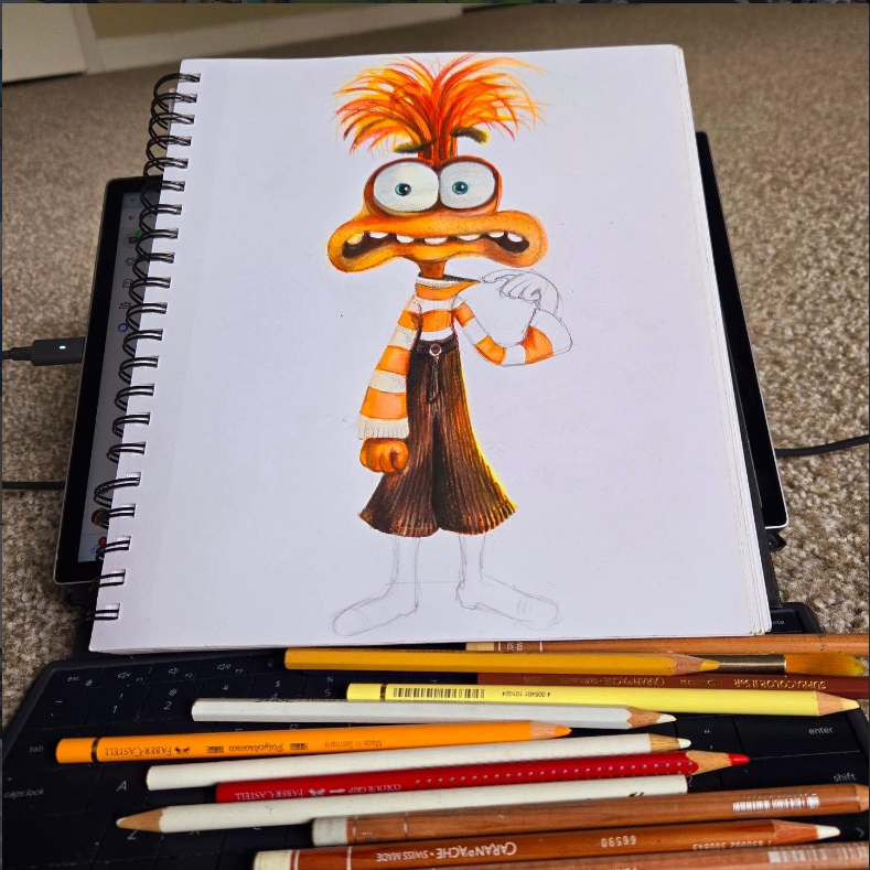 Color pencil sketch 10